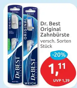 Budni Dr. best original zahnbürste Angebot