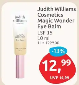 Budni Judith williams cosmetics magic wonder eye balm Angebot