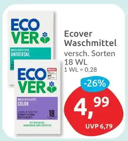 Budni Ecover waschmittel Angebot