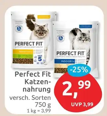Budni Perfect fit katzennahrung Angebot