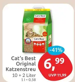 Budni Cat's best original katzenstreu Angebot
