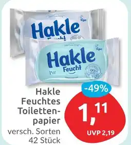 Budni Hakle feuchtes toilettenpapier Angebot