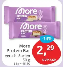 Budni More protein bar Angebot
