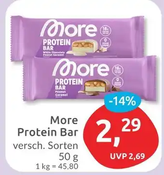 Budni More protein bar Angebot