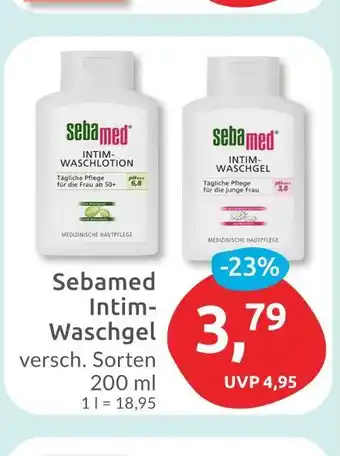 Budni Sebamed intim-waschlotion oder intim-waschgel Angebot