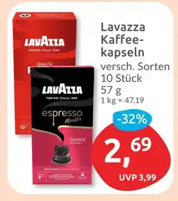 Budni Lavazza kaffeekapseln Angebot