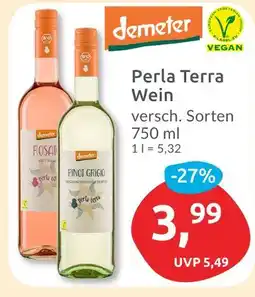 Budni Demeter perla terra wein Angebot