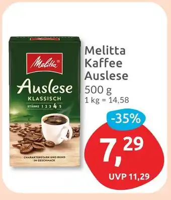 Budni Melitta kaffee auslese Angebot