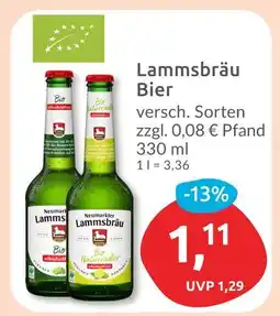 Budni Neumarkter lammsbräu bio alkoholfrei oder bio naturradler Angebot