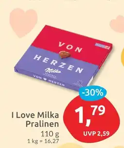 Budni Milka i love milka pralinen Angebot