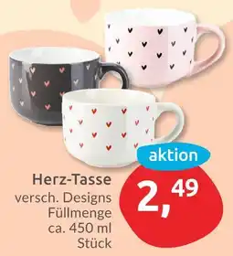 Budni Herz-tasse Angebot