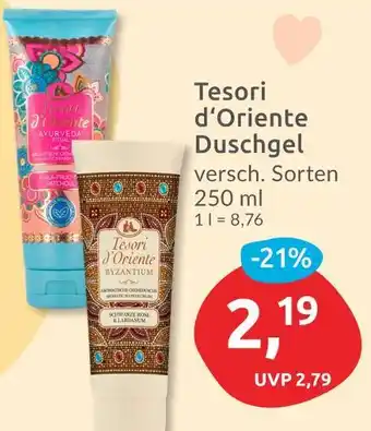 Budni Tesori d'oriente duschgel Angebot