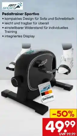 Netto Marken-Discount ART SPORT Pedaltrainer Sportivo Angebot