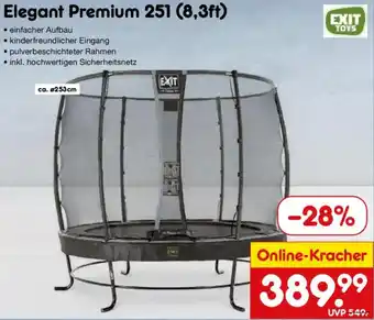Netto Marken-Discount EXIT TOYS Elegant Premium 251 (8,3ft) Angebot