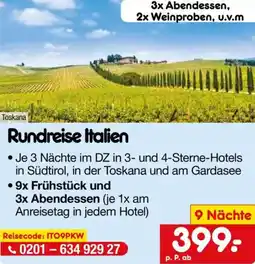 Netto Marken-Discount Rundreise Italien Angebot