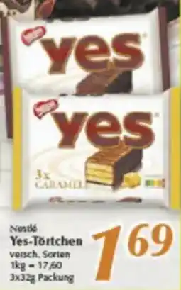 inkoop Nestle Yes-Törtchen Angebot