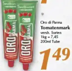 inkoop Oro di Parma Tomatenmark Angebot