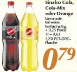 inkoop Sinalco Cola, Cola-Mix oder Orange Angebot