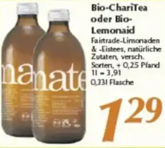 inkoop Bio-ChariTea oder Bio-Lemonaid Angebot