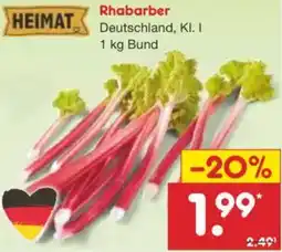 Netto Marken-Discount HEIMAT Rhabarber Angebot