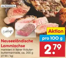 Netto Marken-Discount Lieblings Neuseeländische Lammlachse Angebot