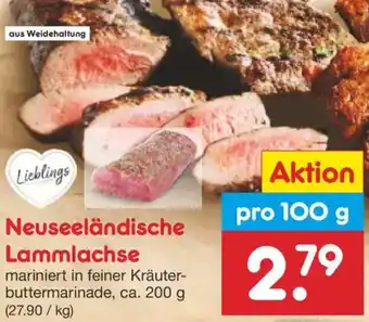 Netto Marken-Discount Lieblings Neuseeländische Lammlachse Angebot