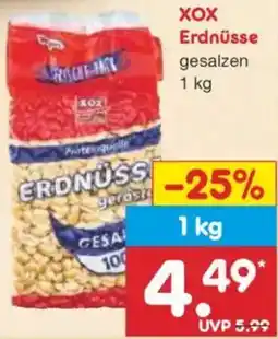 Netto Marken-Discount XOX Erdnüsse Angebot