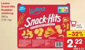 Netto Marken-Discount Lorenz Snack-Hits Knabbermischung Angebot