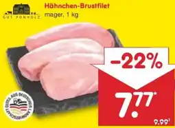 Netto Marken-Discount GUT PONHOLZ Hähnchen-Brustfilet Angebot