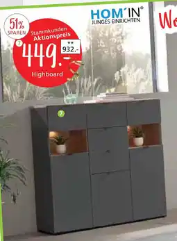Zurbrüggen HOM'IN Highboard Angebot