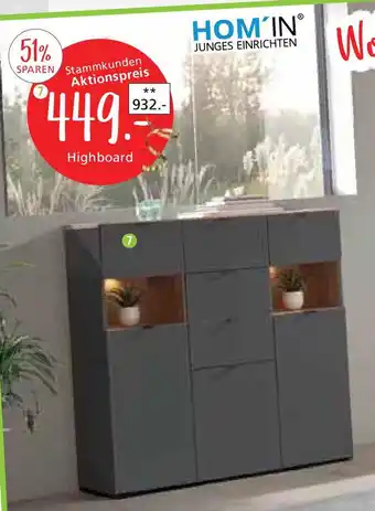 Zurbrüggen HOM'IN Highboard Angebot