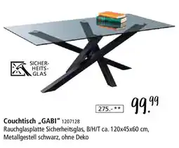 Zurbrüggen Couchtisch,,GABI Angebot