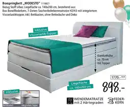 Zurbrüggen Boxspringbett ,,MODESTO" Angebot