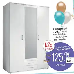 Zurbrüggen Kleiderschrank ,,KARL" Angebot