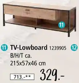 Zurbrüggen TV-Lowboard Angebot