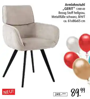 Zurbrüggen Armlehnstuhl ,,GERIT" Angebot