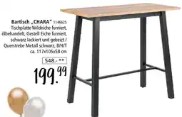 Zurbrüggen Bartisch ,,CHARA" Angebot