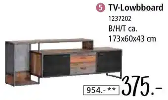 Zurbrüggen TV-Lowbboard Angebot