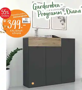 Zurbrüggen XXL-Schuhschrank Angebot