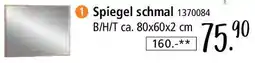 Zurbrüggen Spiegel schmal Angebot