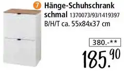 Zurbrüggen Hänge-Schuhschrank schmal Angebot