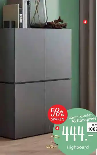 Zurbrüggen Highboard Angebot