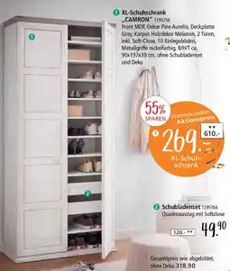 Zurbrüggen XL-Schuhschrank ,,CAMRON" Angebot