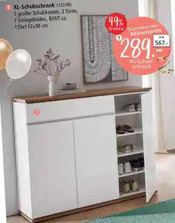 Zurbrüggen XL-Schuhschrank Angebot