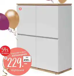 Zurbrüggen Highboard Angebot