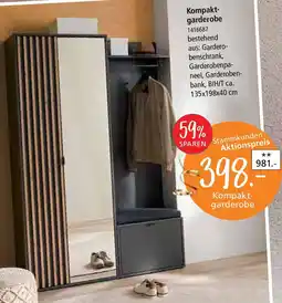 Zurbrüggen Kompaktgarderobe Angebot