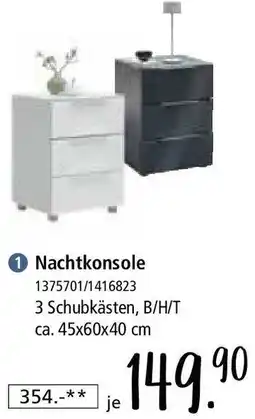 Zurbrüggen Nachtkonsole Angebot