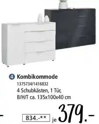 Zurbrüggen Kombikommode Angebot