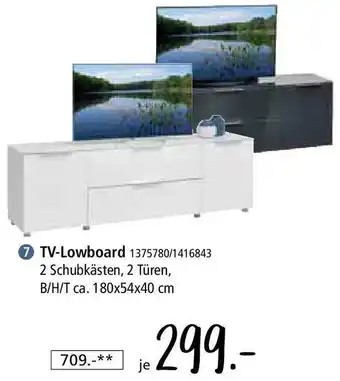 Zurbrüggen TV-Lowboard Angebot