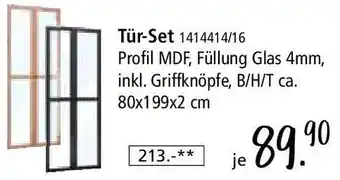 Zurbrüggen Tür-Set Angebot